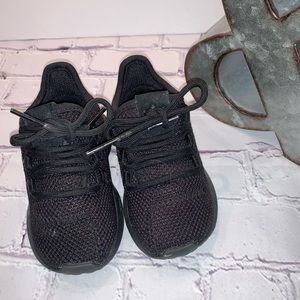 ADIDAS Tubular Black Canvas Shoes